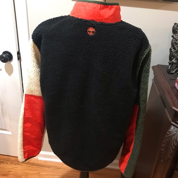 🌳Timberland Colorblock Sherpa Jacket - Picture 14 of 16